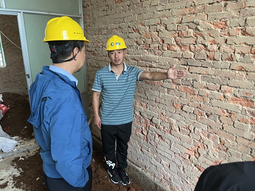 昆明呈贡育才学校教学楼加固施工